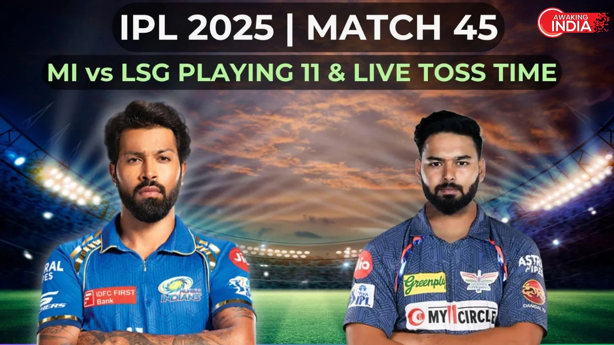 Mumbai Indians vs Lucknow Super Giants, 45th Match – Live Cricket Score, Commentary